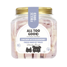 All Too Good Freeze-Dried Treats Chic w/Blueberry Vitality Boost 100g